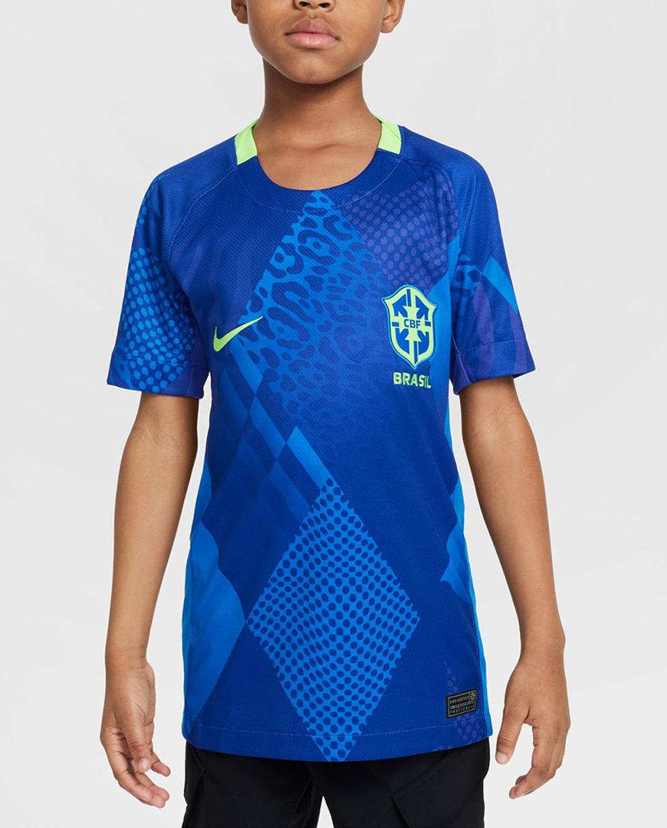 Imagen 0 de Camiseta de niños 2ª equipación Brasil CBF 2025 Stadium Nike