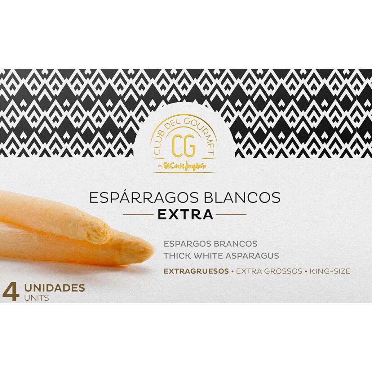 Imagem 0 de Espargos Brancos Extra Grossos 220 g