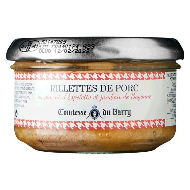 Imagem 0 de Rillettes de Porco com Pimenta de Espelette e Presunto de Bayonne 140 g