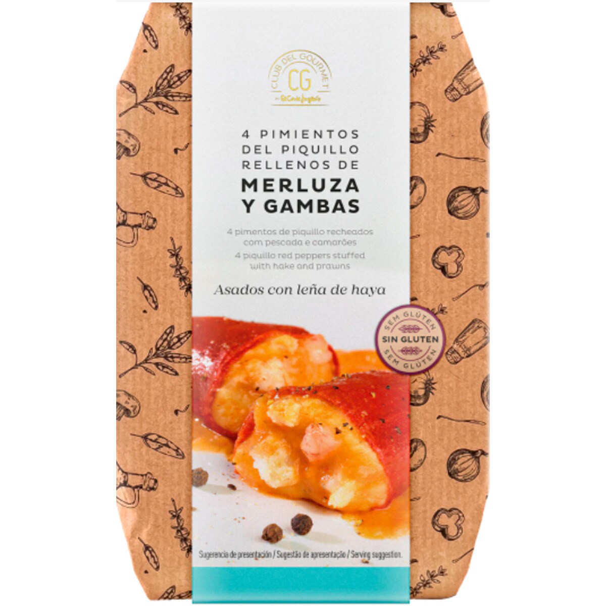 Imagem 0 de 4 Pimentos de Piquillo Recheados com Pescada e Camarões 250 g