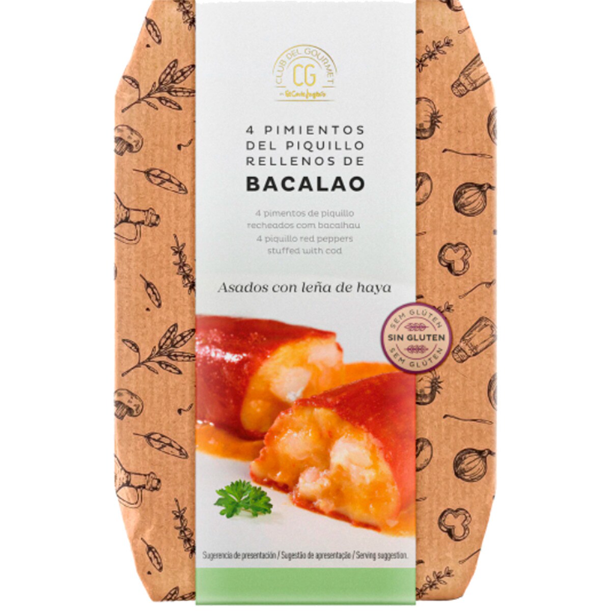 Imagem 0 de 4 Pimentos de Piquillo Recheados com Bacalhau 250 g