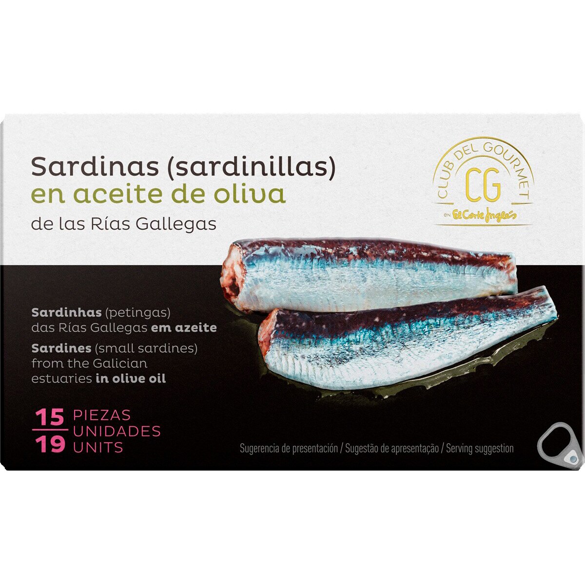Imagem 0 de Sardinhas em Azeite 15/19 Unidades lata 115 g