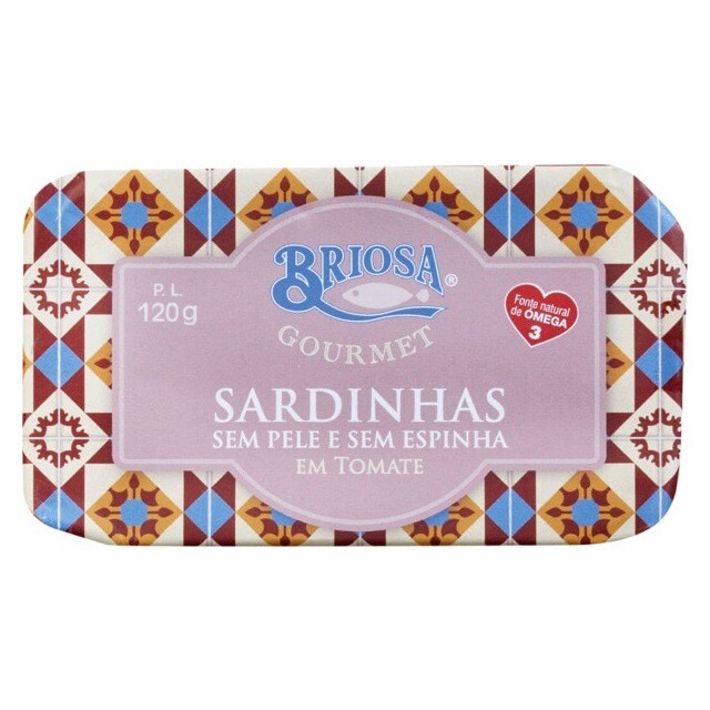 Imagem 0 de Sardinhas sem Pele e sem Espinha em Tomate lata 120 g