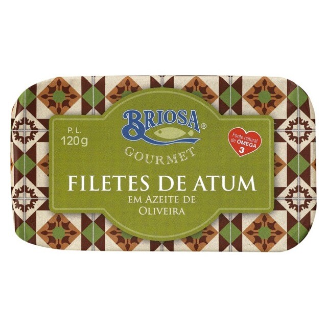 Imagem 0 de Filetes de Atum em Azeite de Oliveira lata 120 g