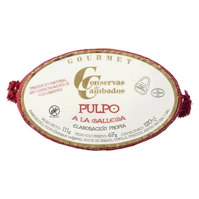 Imagem 0 de Polvo à Galega lata 111 g