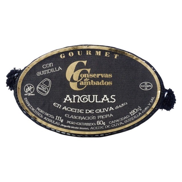 Imagem 0 de Angulas em Azeite lata 111 g