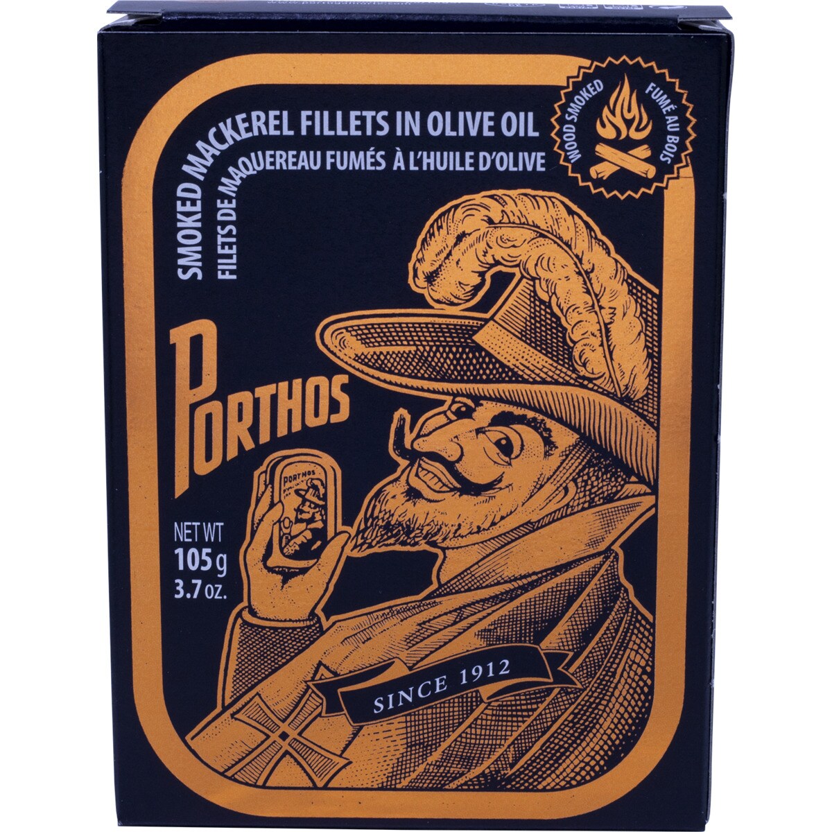 Imagem 0 de Filetes de Cavala Fumado em Azeite lata 105 g