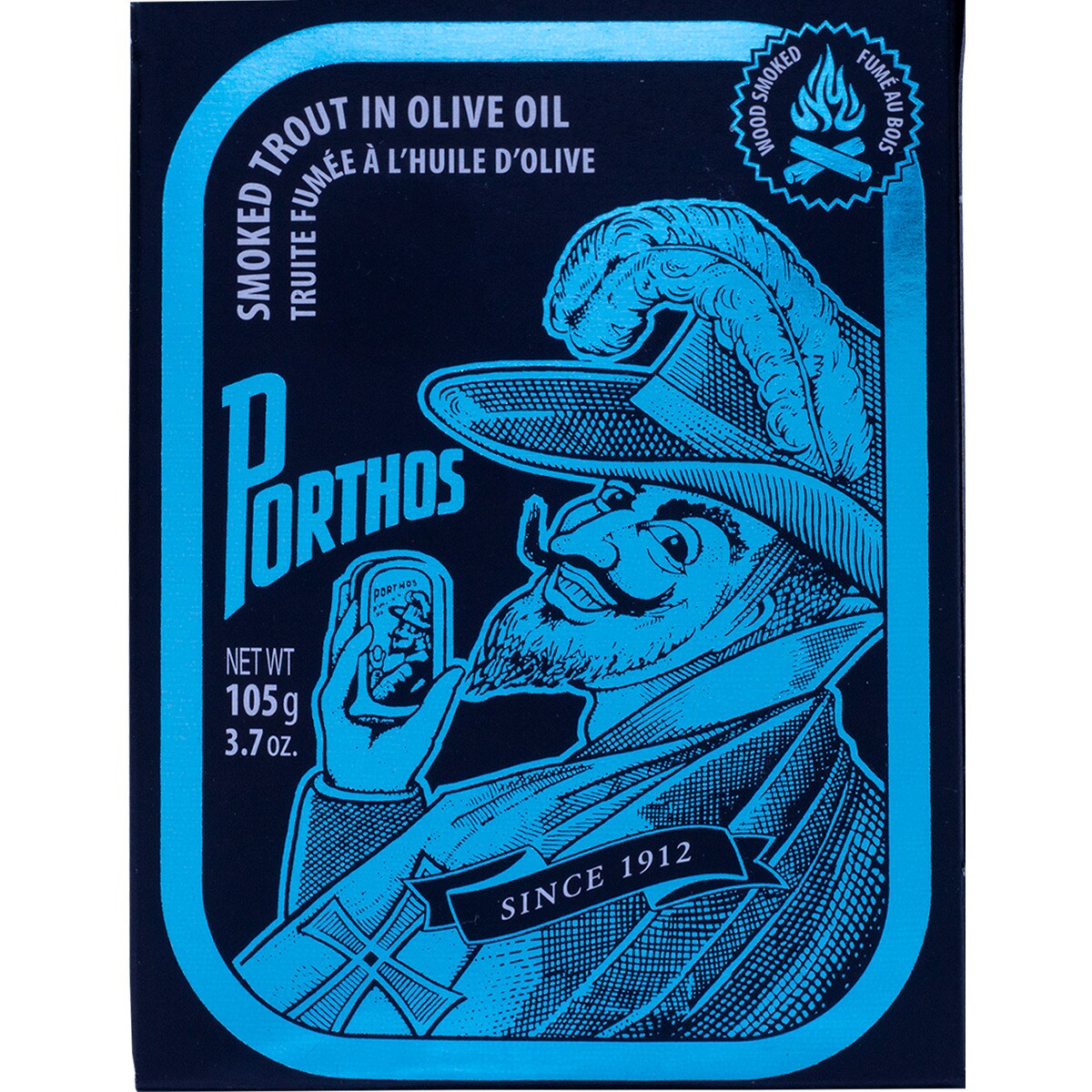 Imagem 0 de Truta Fumada em Azeite lata 105 g