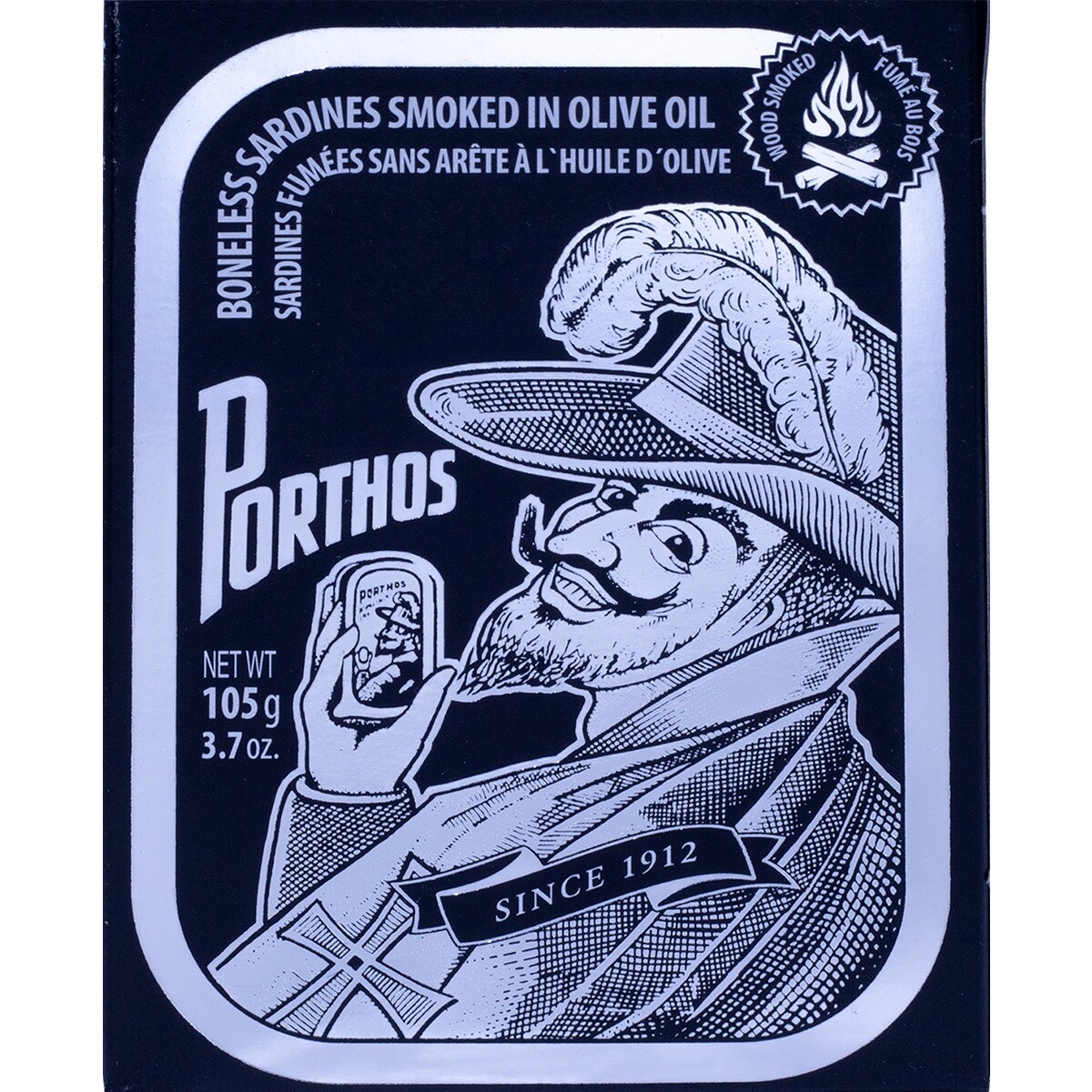 Imagem 0 de Sardinhas sem Espinhas Fumado em Azeite lata 105 g