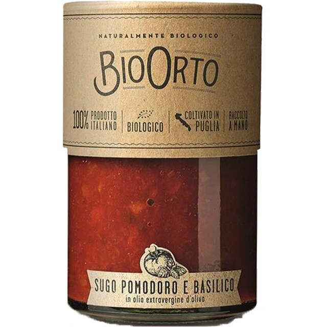 Imagem 0 de Molho de Tomate com Mangericão Bio 350 g