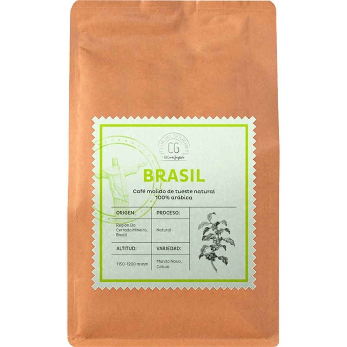 Imagem 0 de Café Moído Natural 100% Arábica Origem Brasil 250 g