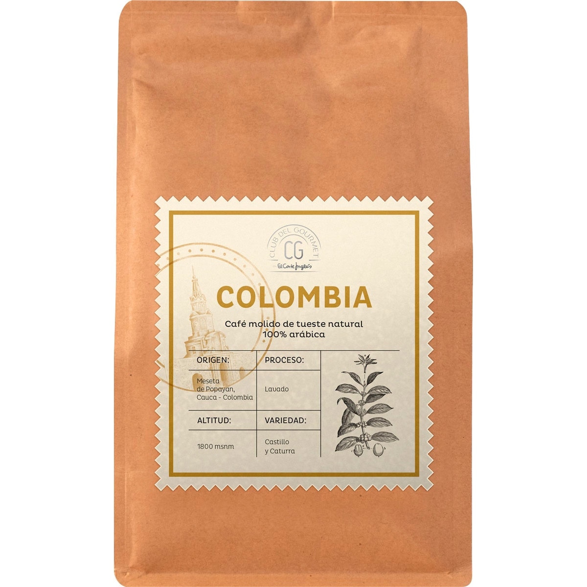 Imagem 0 de Café Moído 100% Arábica da Colômbia 250 g