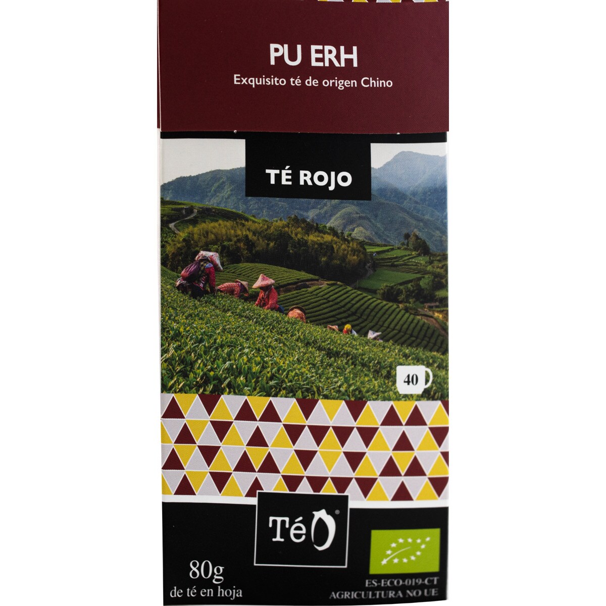 Imagem 0 de Chá Vermelho Pu Erh Biológico 80 g