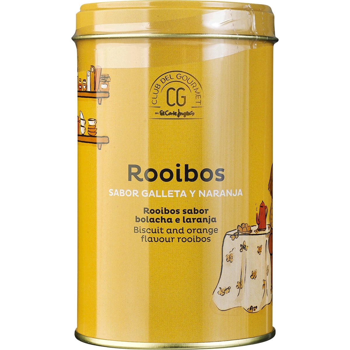 Imagem 0 de Tisana Rooibos com Sabor a Bolacha e Laranja lata 100 g