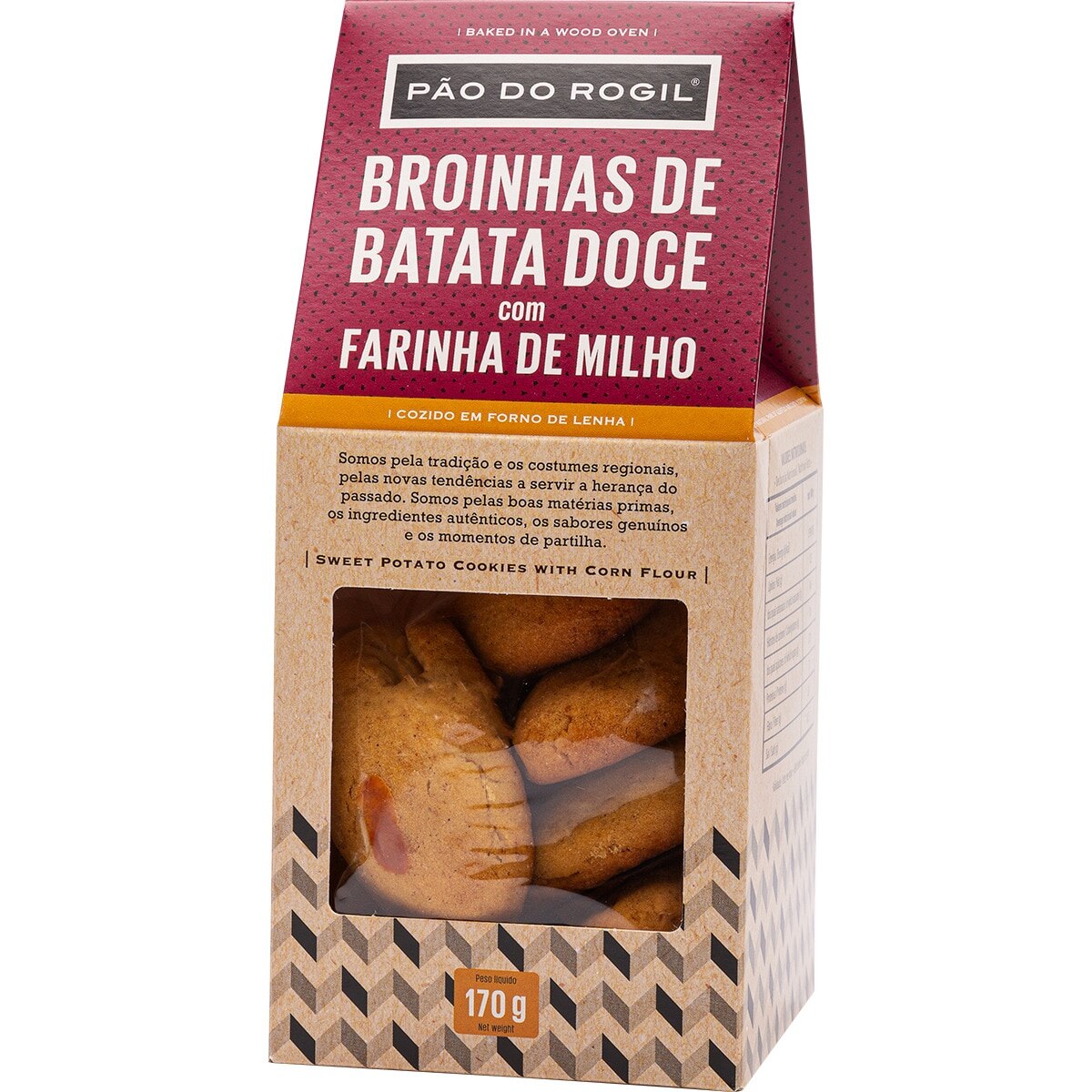 Imagem 0 de Broinhas de Batata Doce e Milho 170 g