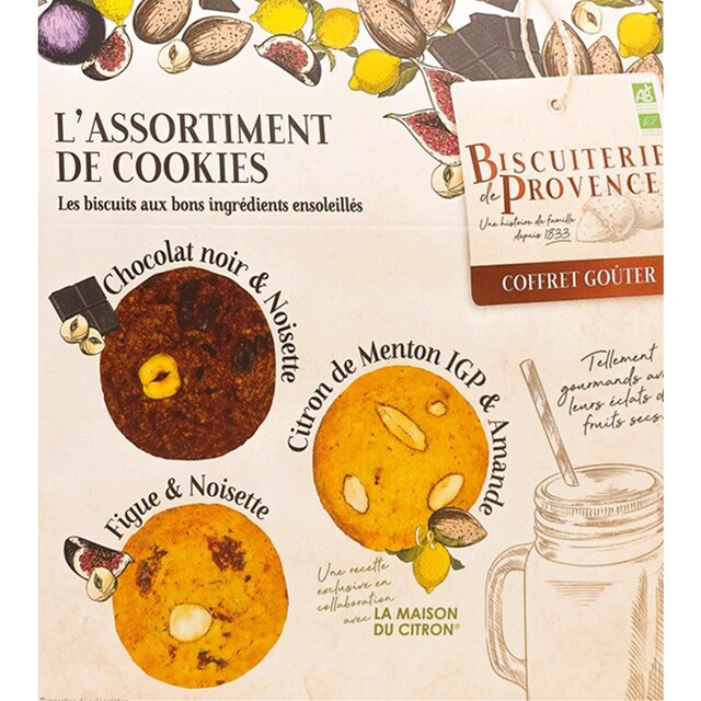 Imagem 0 de Bolachas Sortidas Biológicas Les Cookies 210 g