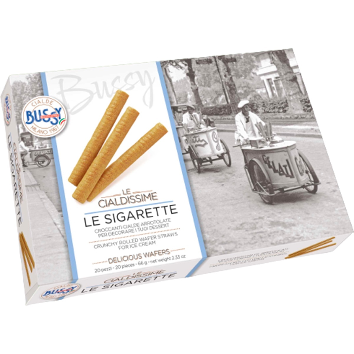 Imagem 0 de Wafer para Gelado Rolos 66 g - 20 Unidades