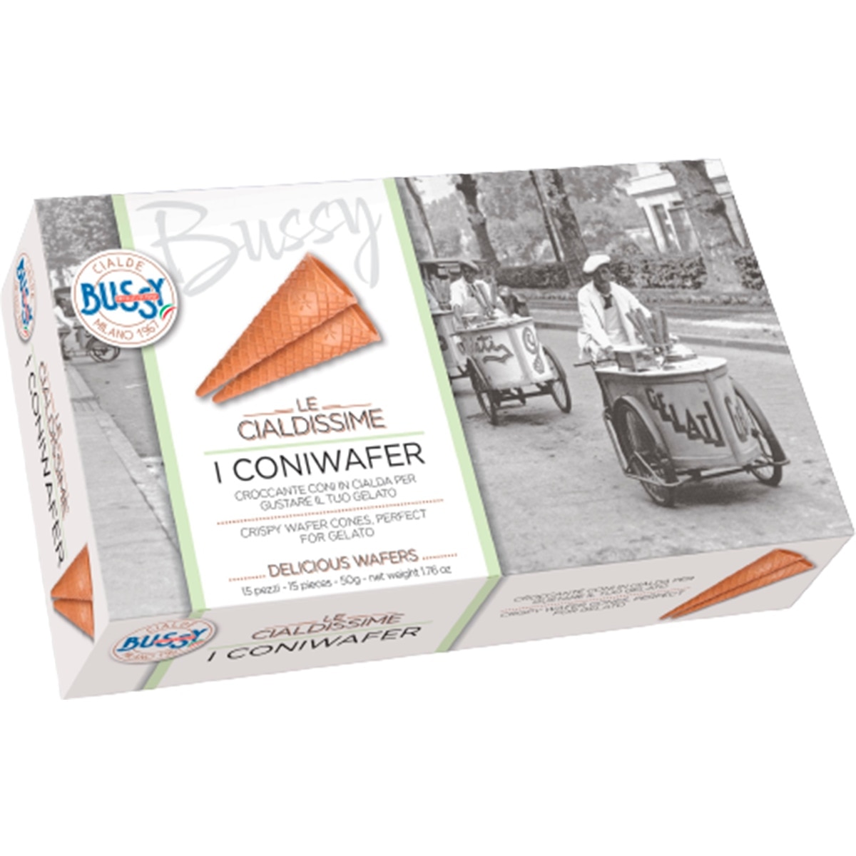 Imagem 0 de Wafer para Gelado Cones 50 g - 15 Unidades