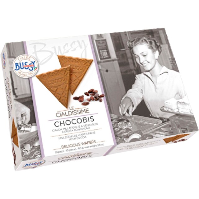 Imagem 0 de Wafer para Gelado Triângulos de Cacau 80 g - 10 Unidades