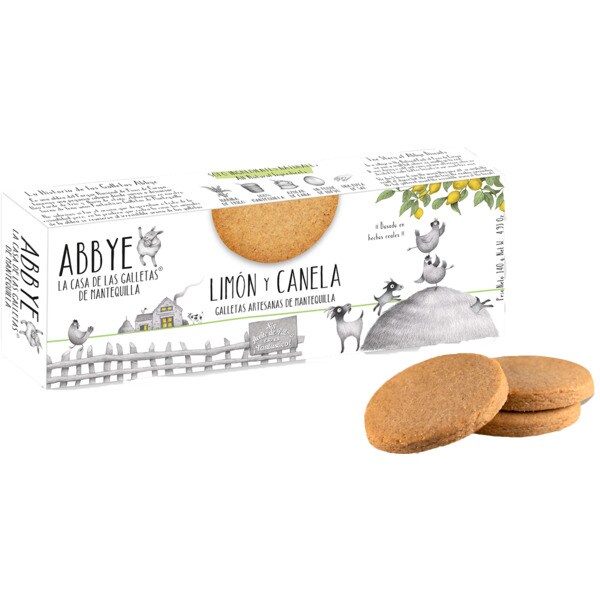 Imagem 0 de Bolachas de Manteiga Artesanais sabor Lima e Canela 140g