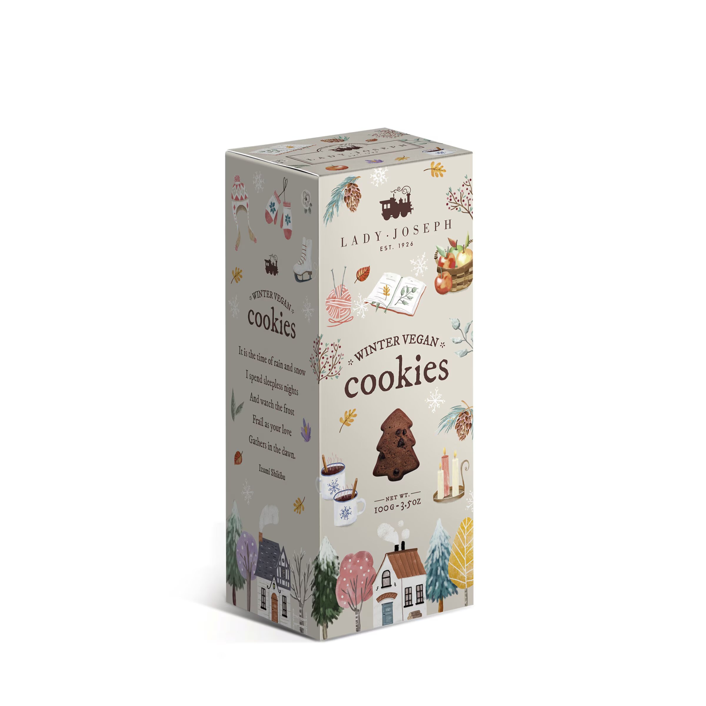 Imagem 1 de Cookies de Chocolate Árvore de Natal 100g