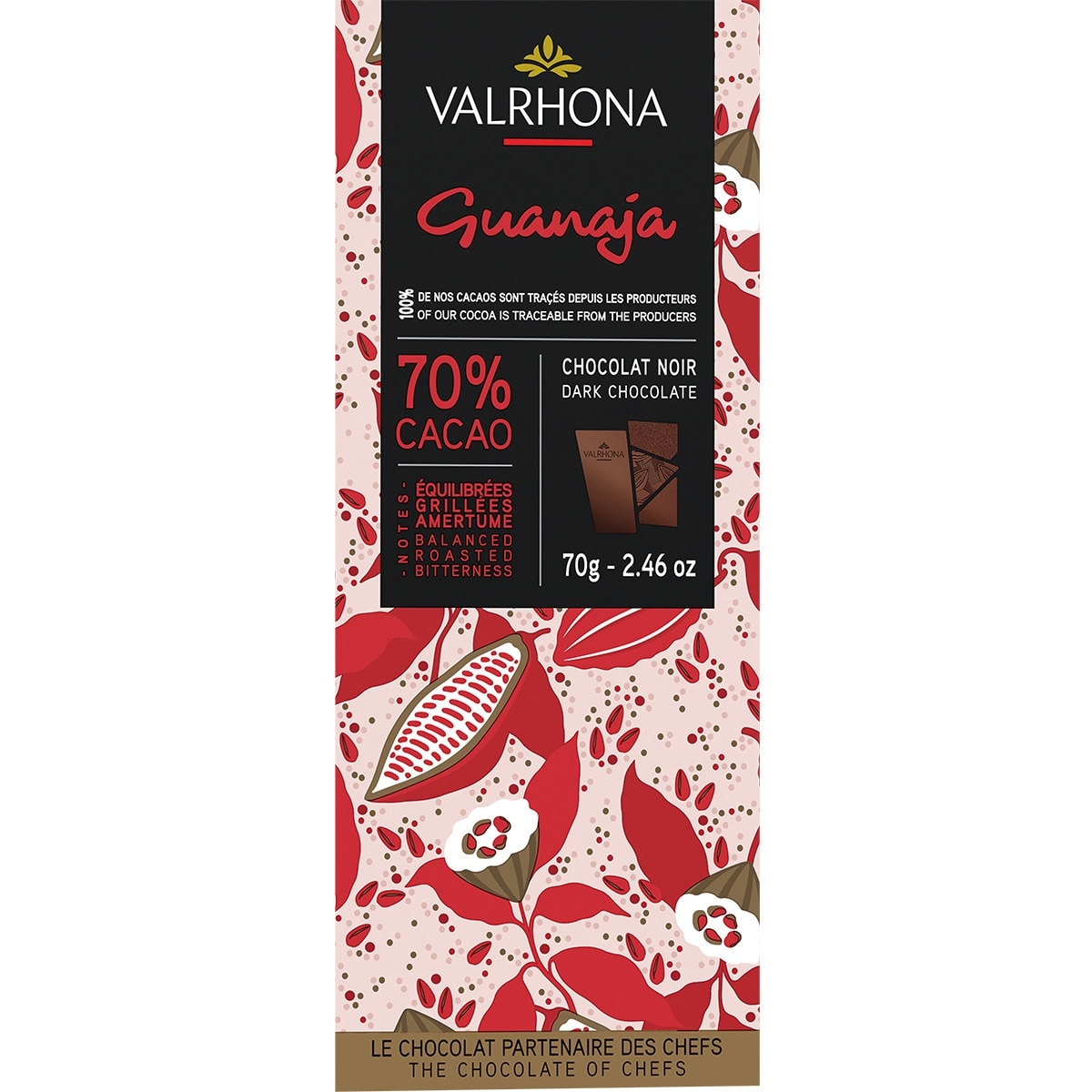 Imagem 0 de Chocolate Preto 70% Guanaja 75 g