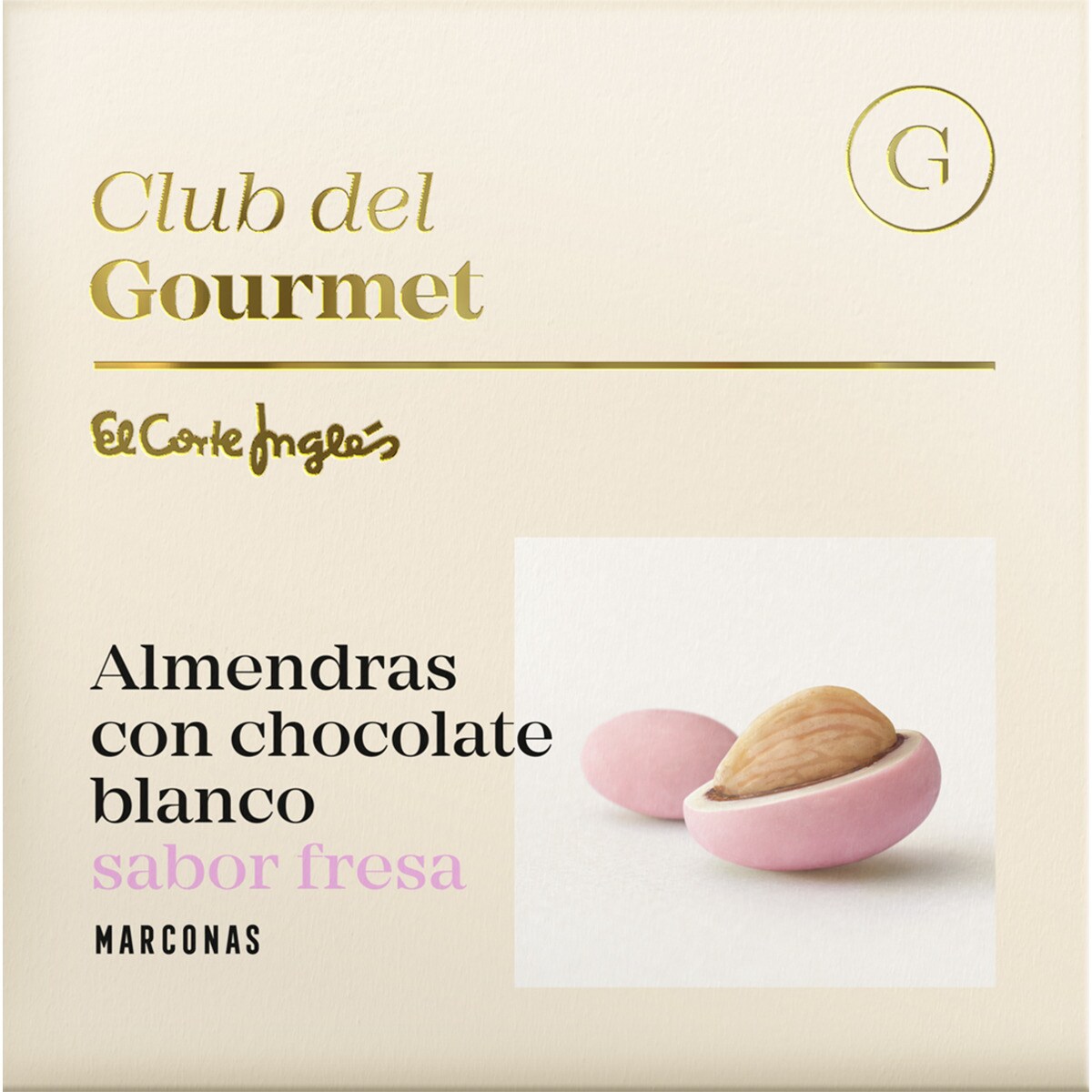 Imagem 0 de Amêndoas de Chocolate Branco com Morango 80 g