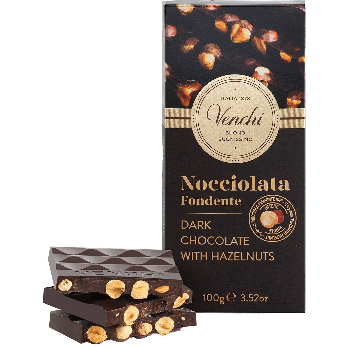 Imagem 0 de Chocolate Preto com Avelãs 100 g