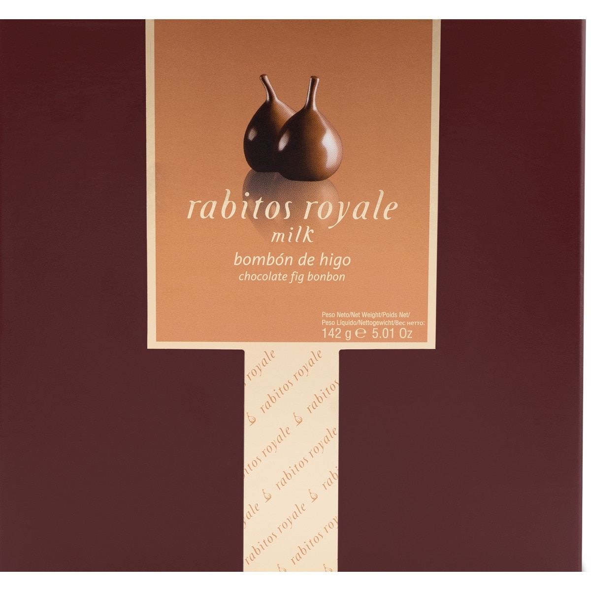 Imagem 0 de Bombons Cobertos de Chocolate de Leite de Figo 8 Unidades 142 g