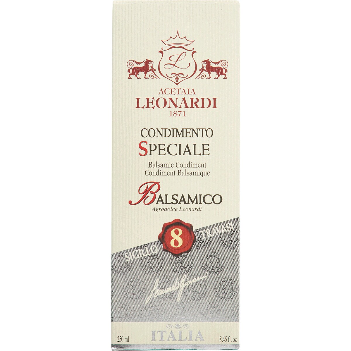 Imagem 0 de Condimento Balsâmico 8 Anos 250 ml