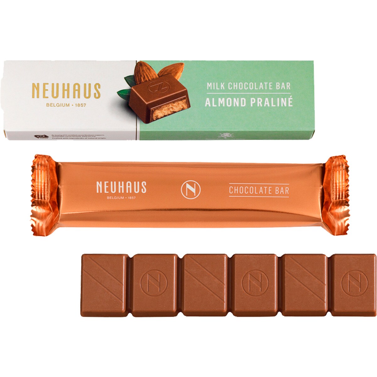 Imagem 0 de Chocolate de Leite com Praliné de Amêndoa 50 g