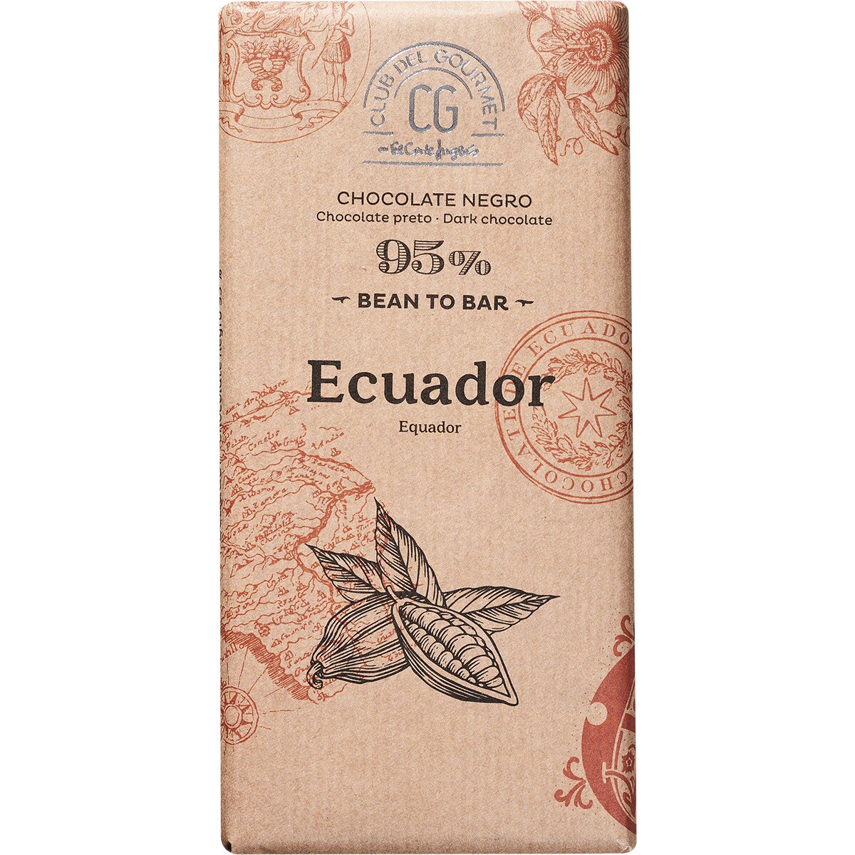 Imagem 0 de Chocolate Preto 95% Equador 100 g