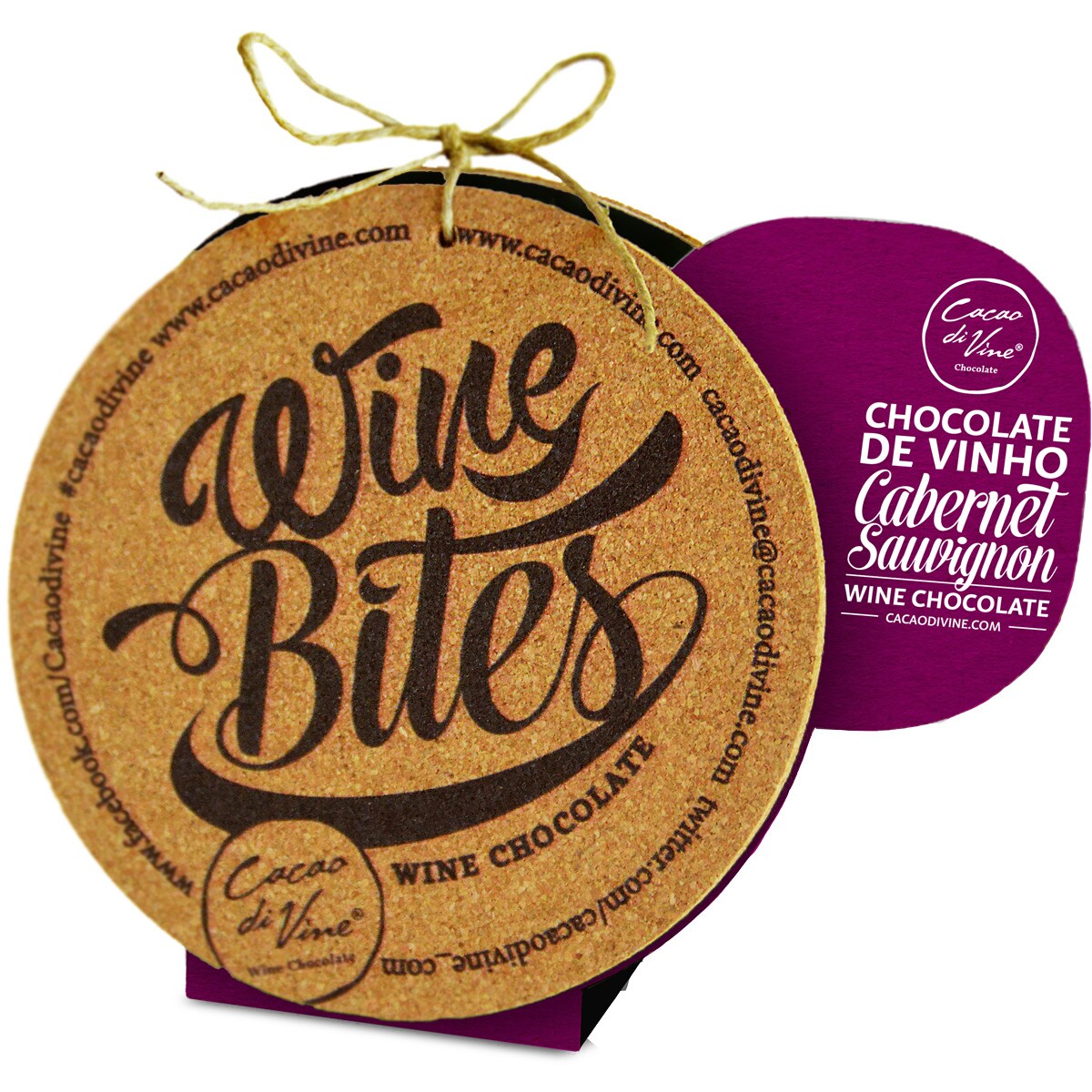 Imagem 0 de Chocolate Wine Bites de Vinho Cabernet Sauvignon 110 g