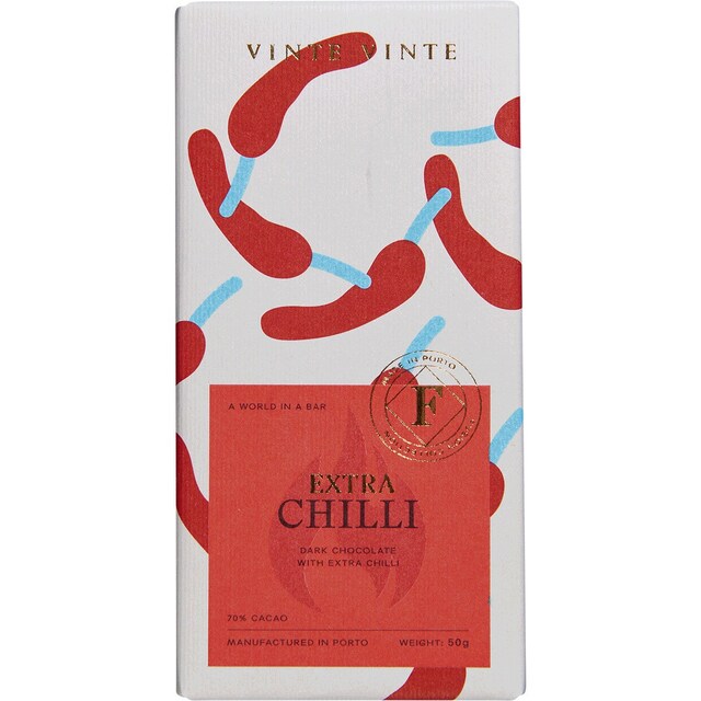 Imagem 0 de Chocolate Negro 70% com Chili Fusion tablete 50g