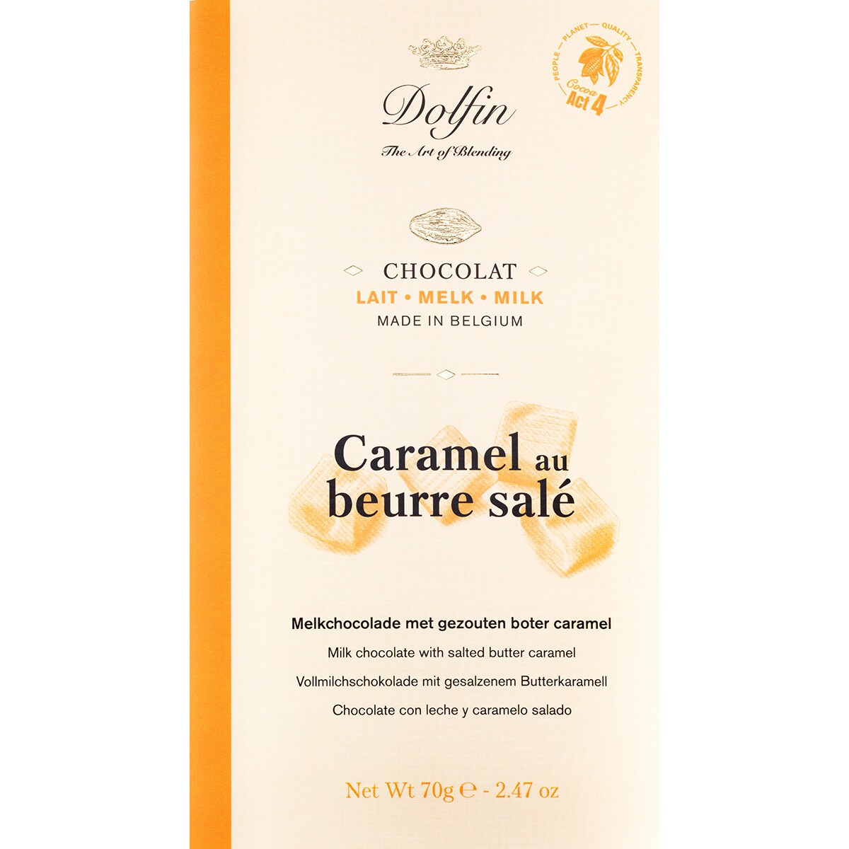 Imagem 0 de Chocolate de Leite com Caramelo Salgado  70 g