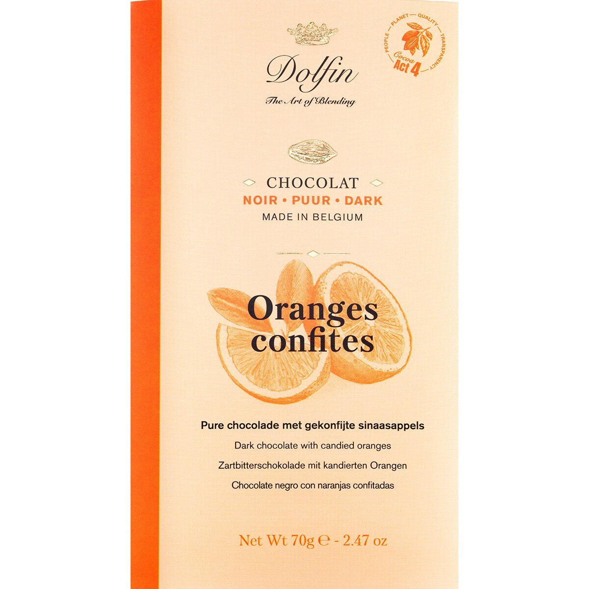 Imagem 0 de Chocolate Preto com Laranja Confitada 70 g