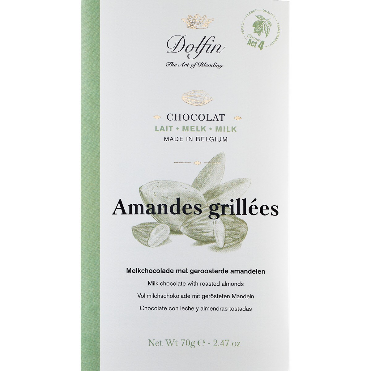 Imagem 0 de Chocolate de Leite com Amêndoas  70 g