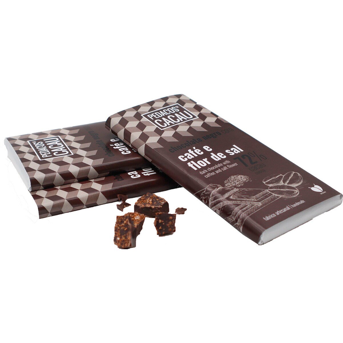 Imagem 0 de Chocolate de Café e Flor de Sal 100 g