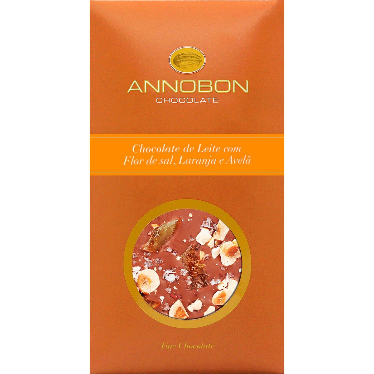 Imagem 0 de Chocolate de Leite, Laranja, Aveia e Flor de Sal 80 g