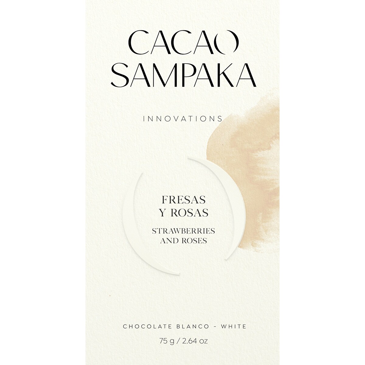 Imagem 0 de Chocolate Branco com Morangos e Rosas 75 g