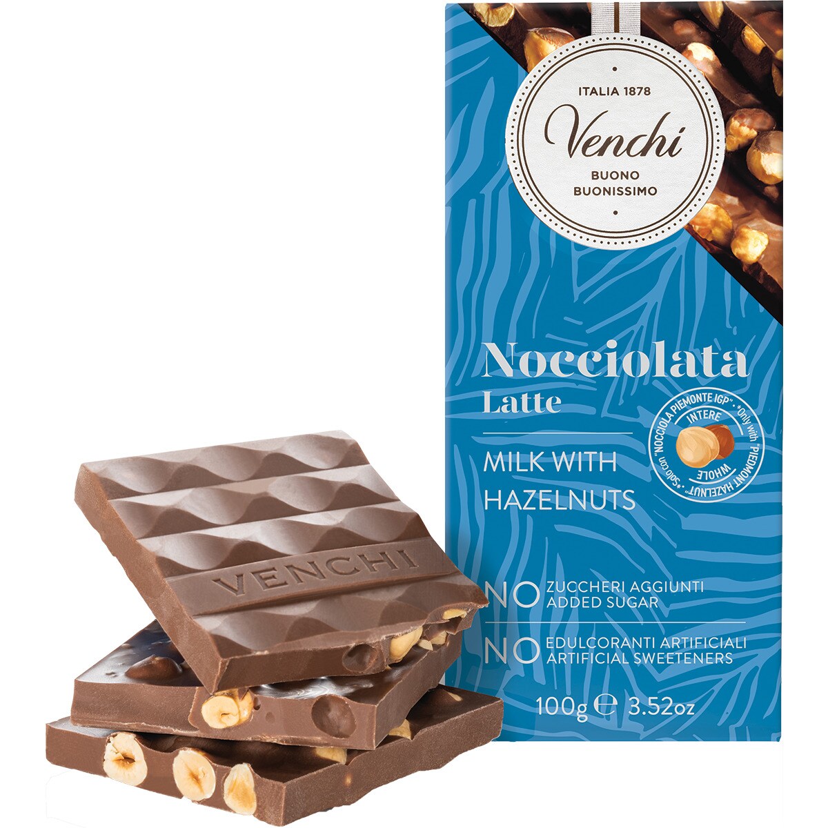 Imagem 0 de Chocolate de Leite com Avelã sem Açúcar 100 g