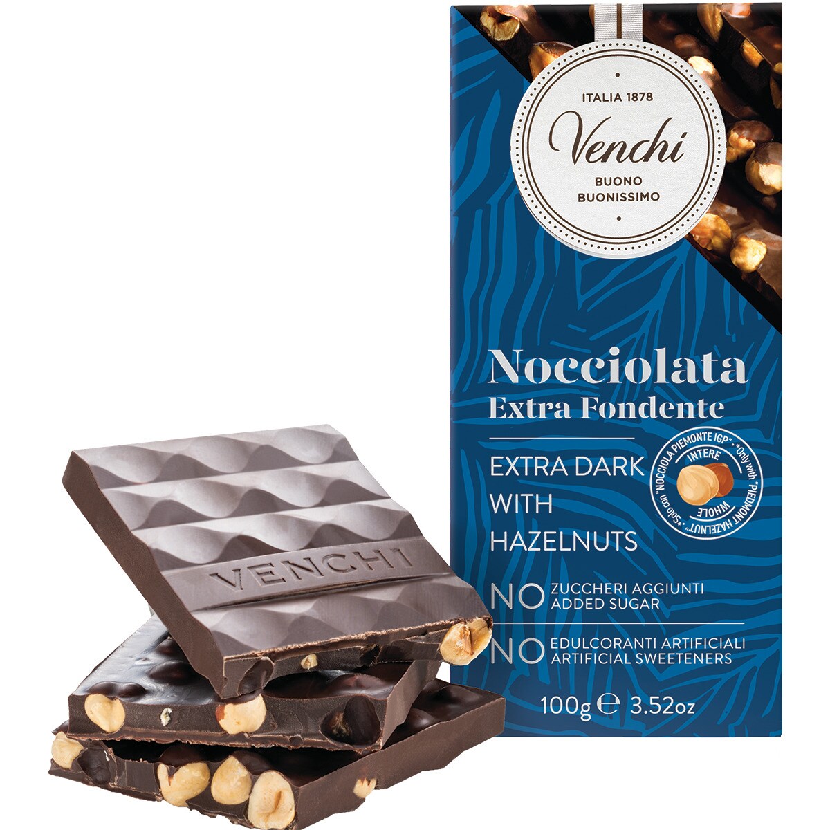 Imagem 0 de Chocolate Preto com Avelãs sem Açúcar 100 g