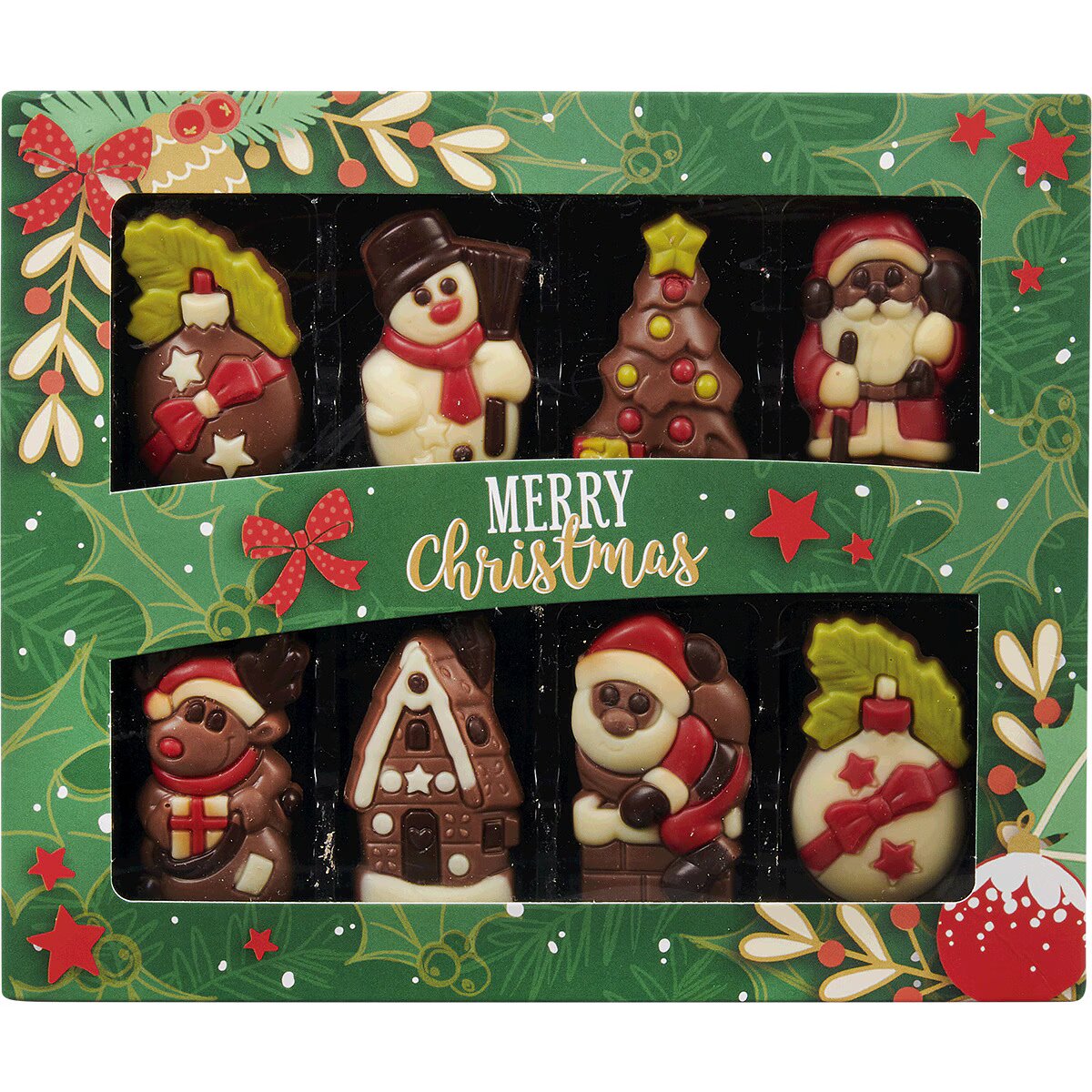 Imagem 1 de Figuras de Natal de Chocolate 80g