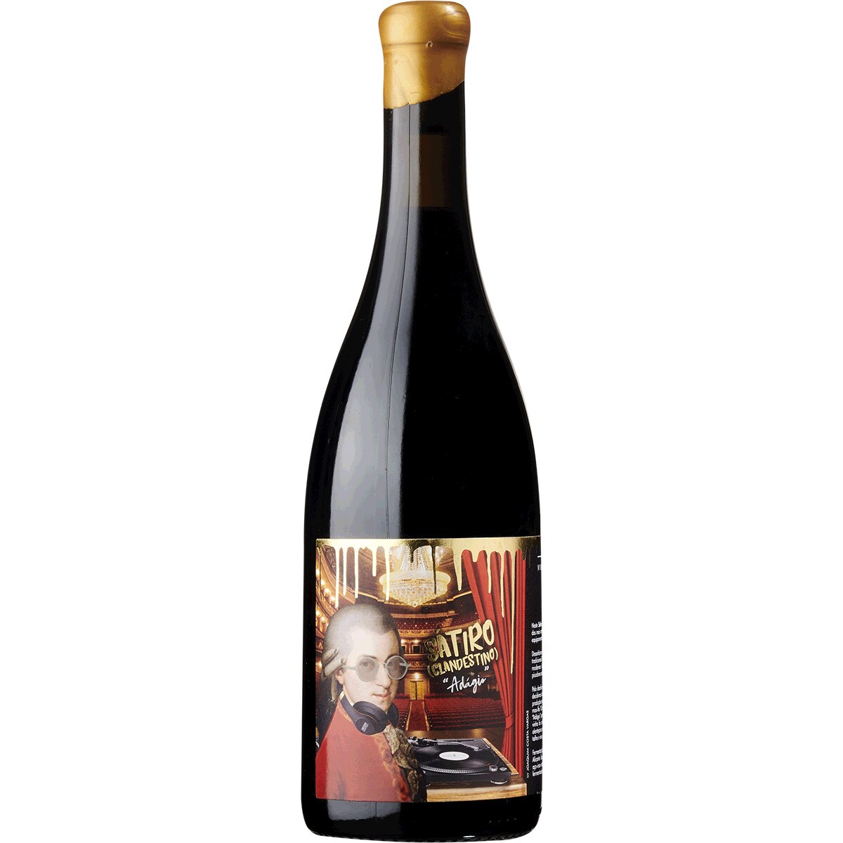 Imagem 0 de Vinho Tinto Regional Alentejano Sátiro Clandestino garrafa 75 cl