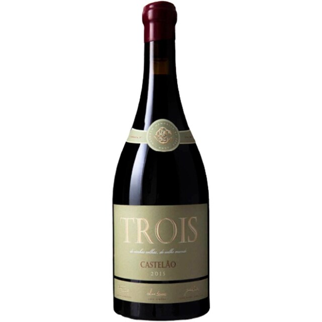 Imagem 0 de Vinho Tinto Regional de Setúbal Trois Castelão garrafa 75 cl