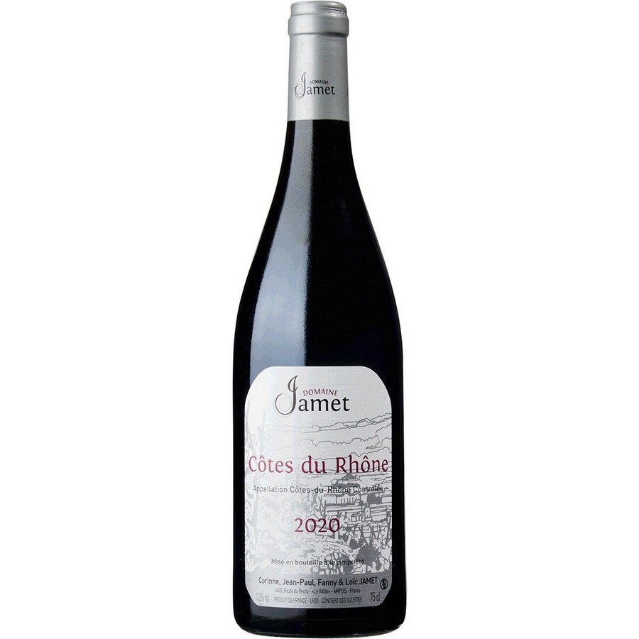 Imagem 0 de Vinho Tinto de França Côtes du Rhône garrafa 75 cl