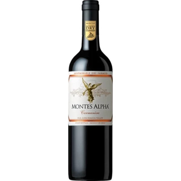 Vinho Tinto do Chile Alpha 75 cl 1