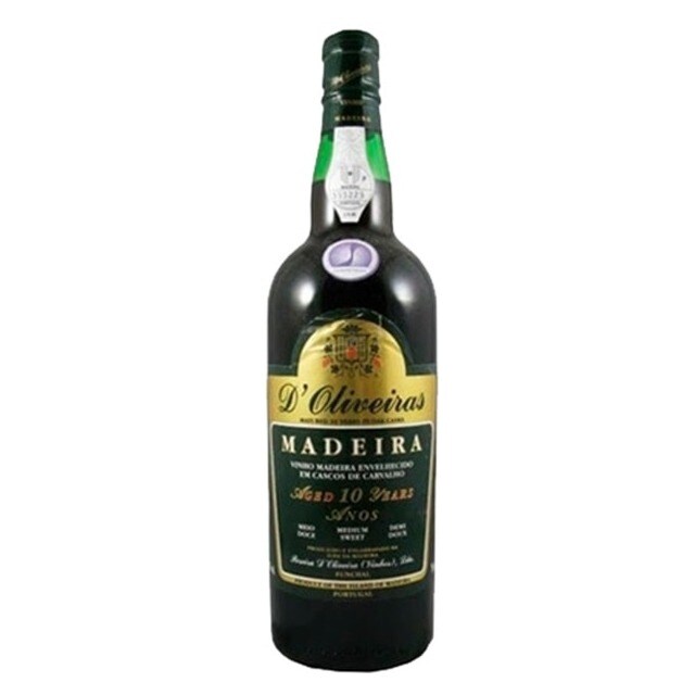 Imagem 0 de Vinho da Madeira Meio Doce 10 Anos garrafa 75 cl