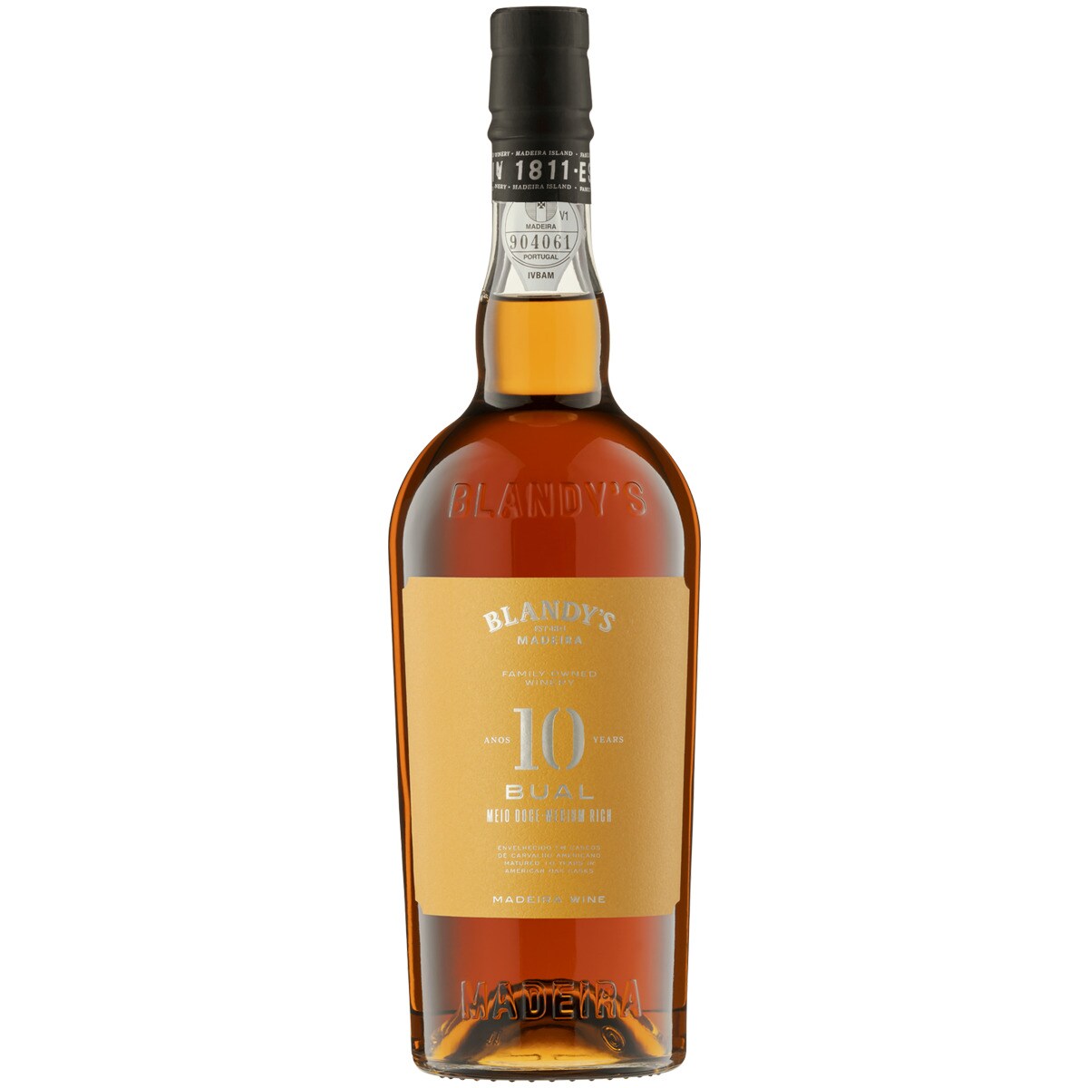 Imagem 0 de Vinho da Madeira Bual 10 Anos garrafa 75 cl