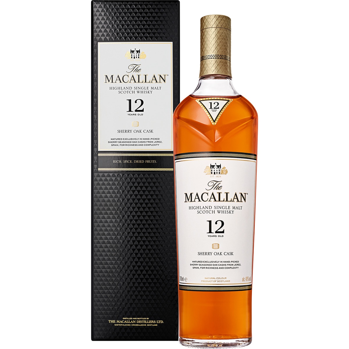 Imagem 0 de Whisky Malt Shery Oak 12 anos garrafa 70 cl